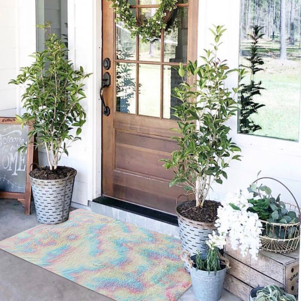 (A) Soft Rugs Anti-Skid Area Rug Dining Room Home Bedroom Carpet Floor 4651941575636