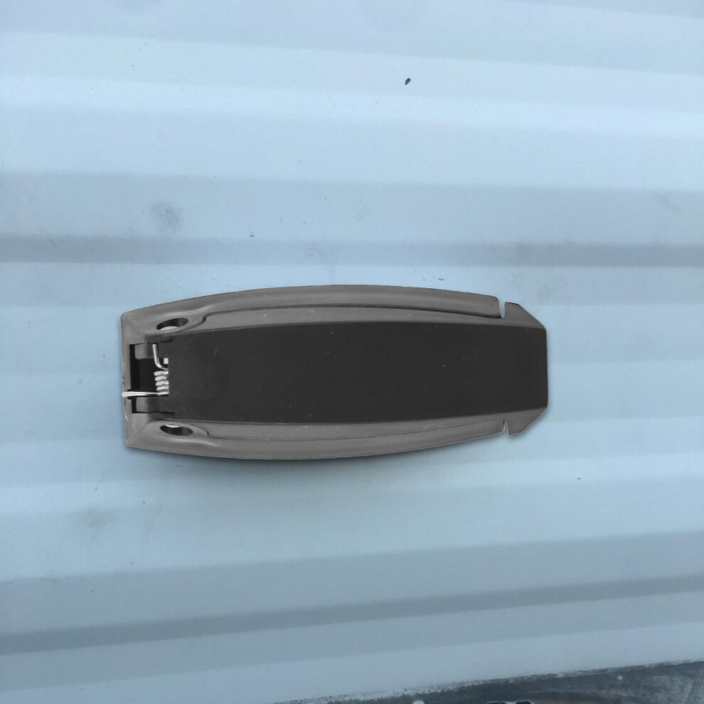 Rv Baggage Door Catch Latch Keep Open Clip For Trailers Black 8451346367678