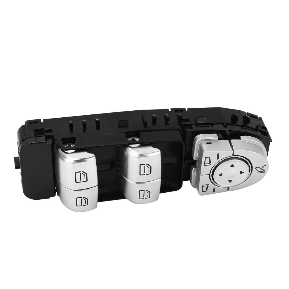 Left Driver Side Power Window Switch 2139055103 For E-Class W213 2016-2023 Black 7641346367896