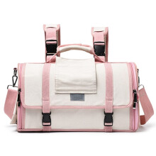 Foldable Pet Travel Backpack with Heat Dissipation, Portable Cat Carrier Bag, Lightweight Design, Suitable for Small Pets