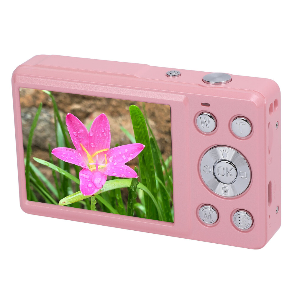 4K 64Mp Compact Camera With 18X Zoom, 2.88" Screen Pink 4951346368339