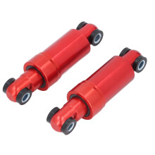 Aluminiumlegierung Elektroroller Heckstoßdämpfer klappbar Rot