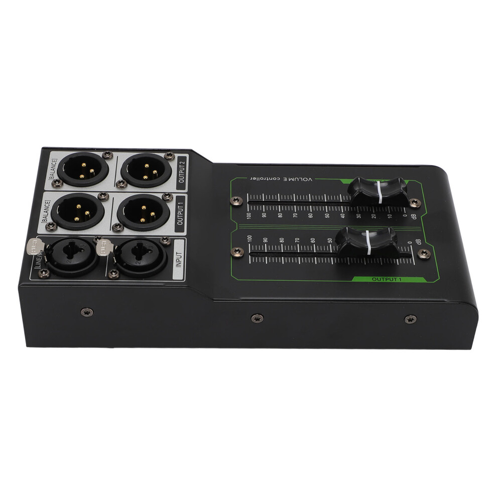 Passive Stereo Volume Controller, 70Mm Faders, Xlr Inputs & Outputs 4621346369062