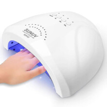 Uv Led Nail Lamp, Gel Nail Light for Nail Polish 48w Uv Dryer with 3 Timers