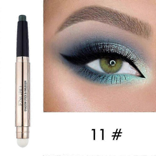 (11)Double-head Cream Eye Shadow Pen Eyeshadow Pencil Shimmer Eyeshadow Stick AU+