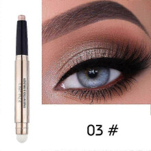 (03)Double-head Cream Eye Shadow Pen Eyeshadow Pencil Shimmer Eyeshadow Stick AU+