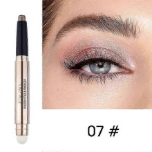(07)Double-head Cream Eye Shadow Pen Eyeshadow Pencil Shimmer Eyeshadow Stick AU+
