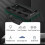 (black) Charging Base Cooling Bracket for Dual PS5 / PS5 Slim Controller 5