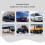 150W 12V Car Heater Fast Heating Auto Windshield Defroster Gray 3