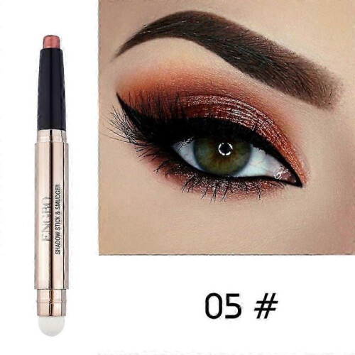 (05)Double-head Cream Eye Shadow Pen Eyeshadow Pencil Shimmer Eyeshadow Stick AU+