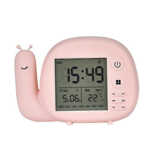 Creative Small Snail Multifunctional Smart Digital Alarm Clock 1