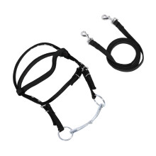 Stylish Black Nylon Horse Bridle Headstall S For Ponies Under 1.3 Meters