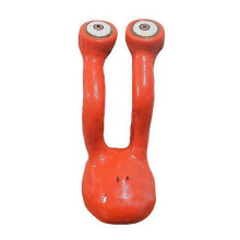 (Red) Snail Tentacles Statue Handmade Resin Cartoon Garden Spy Ornament Creative Plants Planter Decor for Grass New
