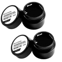 (2pcs) 1-3Pcs Nail Patch Solid Gel Adhesive UV Gummy Gel False Nail Glue Nail Art Manicure