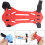 Arm Guard Forearm Protector Adjustable Breathable Ambidextrous Arm Protector for Kids Shooting Practice Red Color 2