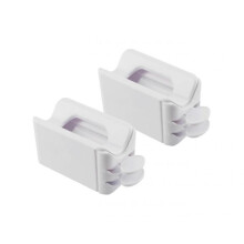 2PCS nail powder recycling box double powder box portablemake up