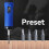 Digital Display Preset Adjustable Torque Screwdriver with 1/4In Drive 4Bits 5