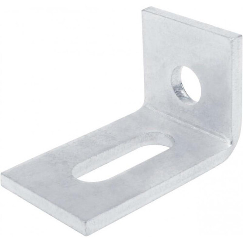 10 Pcs L Shaped 90 Degree Angle Connector Strut Channel Bracket Adjustable Corner with Slo