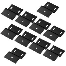 10 Packs Black Z Bracket 75mm long *43mm wide *16mm high Double Angle Channel