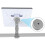 Universal Aluminum Pole Clamp Mount for Mini Satellite Antennas, Silver 7