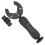 Universal Aluminum Pole Clamp Mount for Mini Satellite Antennas, Silver 16