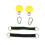 Rock Climbing Pull Up Ball Pointing Ball Grip 3