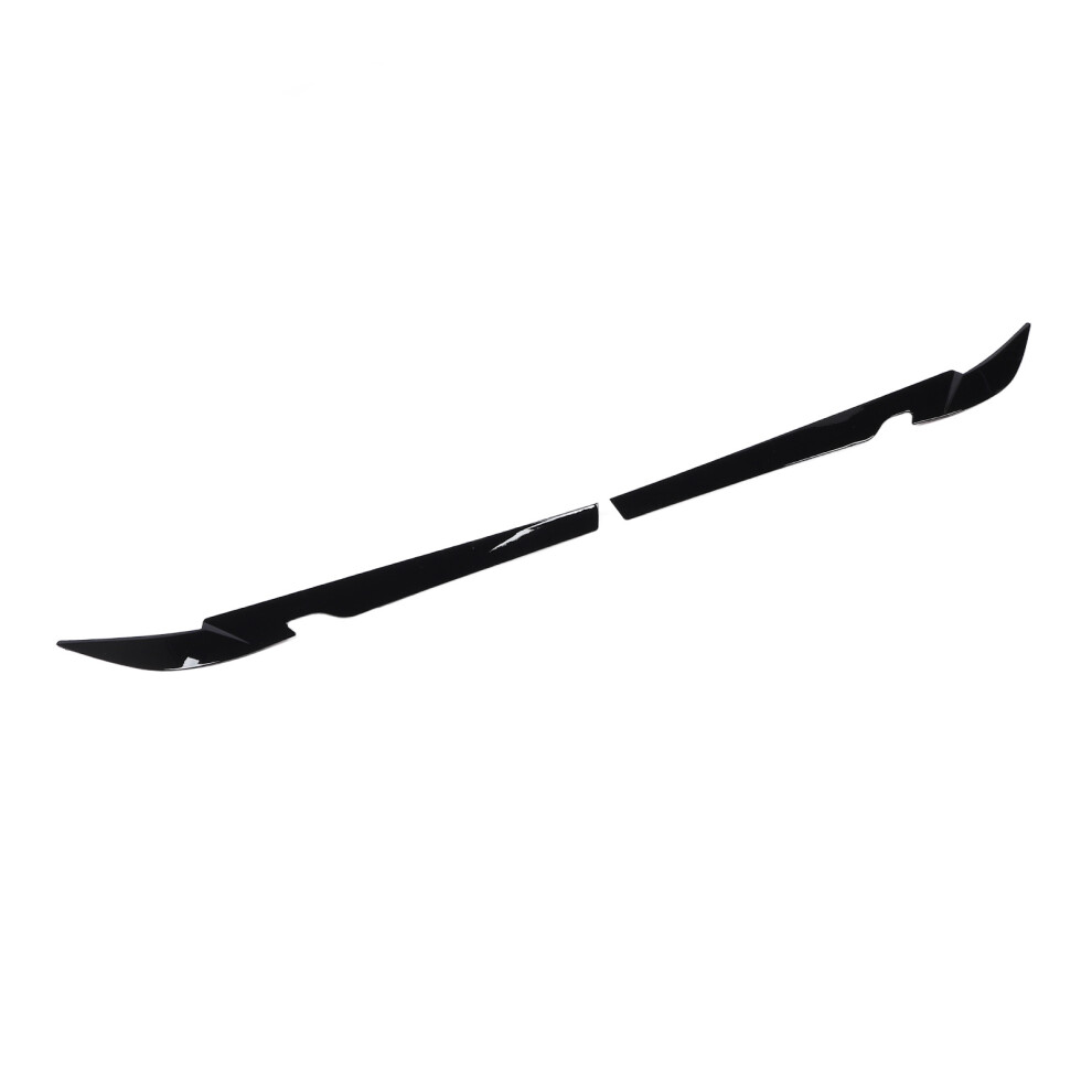 Front Headlight Eyebrow Cover For 5 Series G30 G31 Lci 2021-2023 Glossy Black 8741346371455