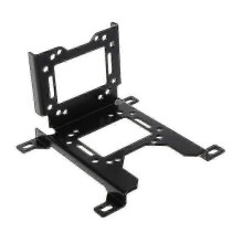 Black Pc Water Cooling Pump Radiator Support Holder Drainage Tank Reservoir Mount Bracket Stand Heatsink Fan Holder
