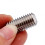 Cross border e-commerce 304 stainless steel M3 concave end screws headless hexagonal flat end set machine screws 200pcs 5