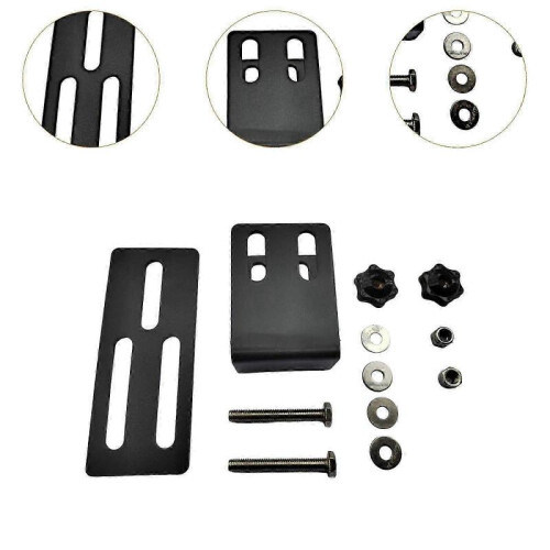 2 Pieces Generic Car Roof Rack Mounting Brackets Easy Installation Universal 2