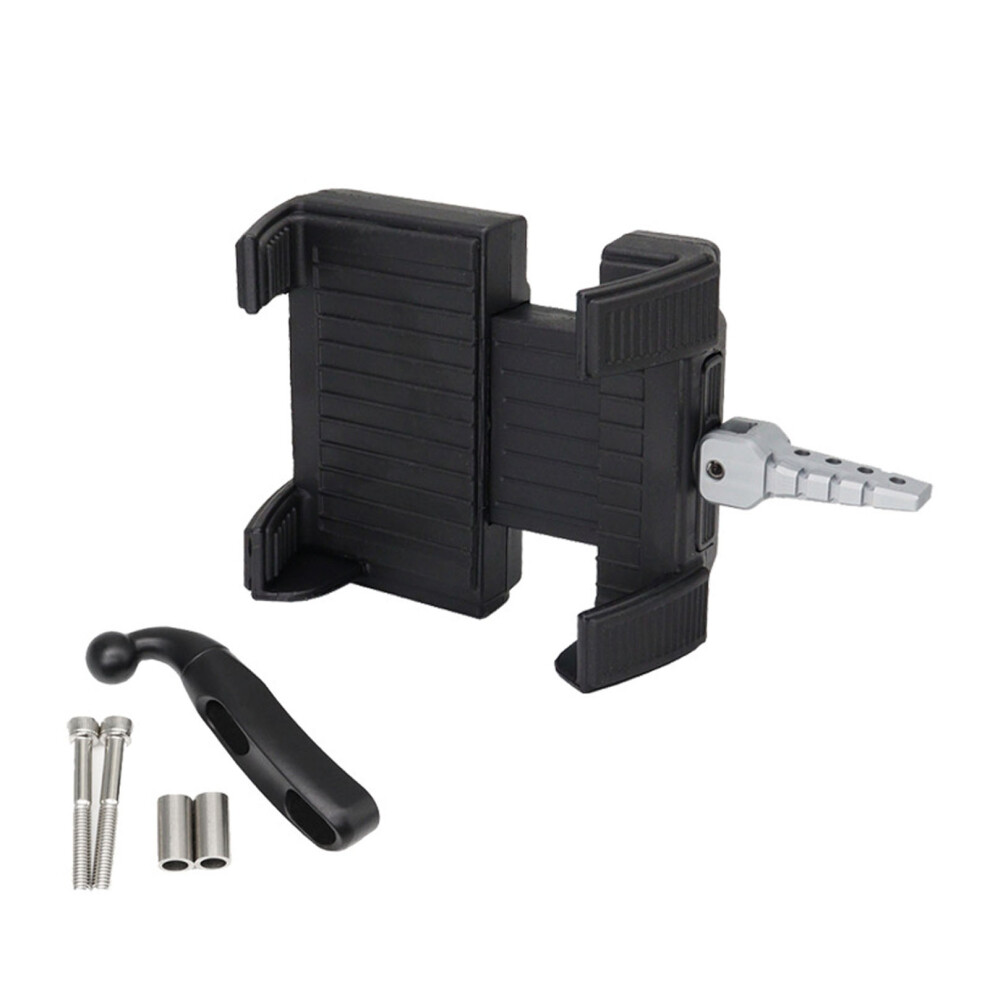 Motorcycle Gps Mount Bracket Aluminum Alloy Gold 8320539853031
