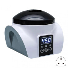 (UK plug, White) 36W Steam Nail Polish Remover Machine - Easily Removes Gel Polish & Nail Tips, Manicure Tool for Home  Salon
