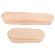 Double Grooved Wood Tailor Clappers 2Pcs Set for Seam Pressing in 7in & 12in