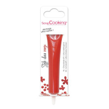 Stylo sabor chocolate vermelho 25g - Scrapcooking