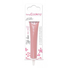 Stylo sabor chocolate rosa pastel 25g - Scrapcooking