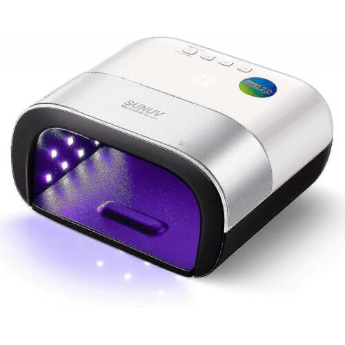 Led Nail Lamp, Sunuv 48w Professional Nail Dryer with Automatic Sensor And Lcd Display for Home And