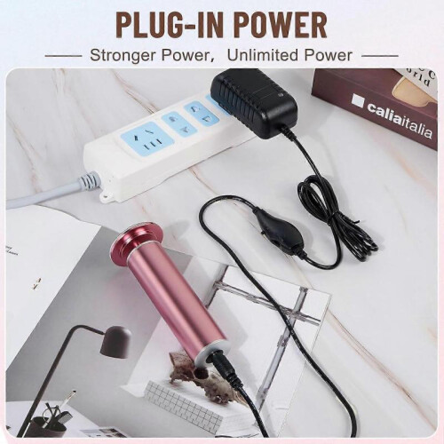 Dermave Electric Foot File Callus Remover for Feet with 60 pcs Replaceble 2