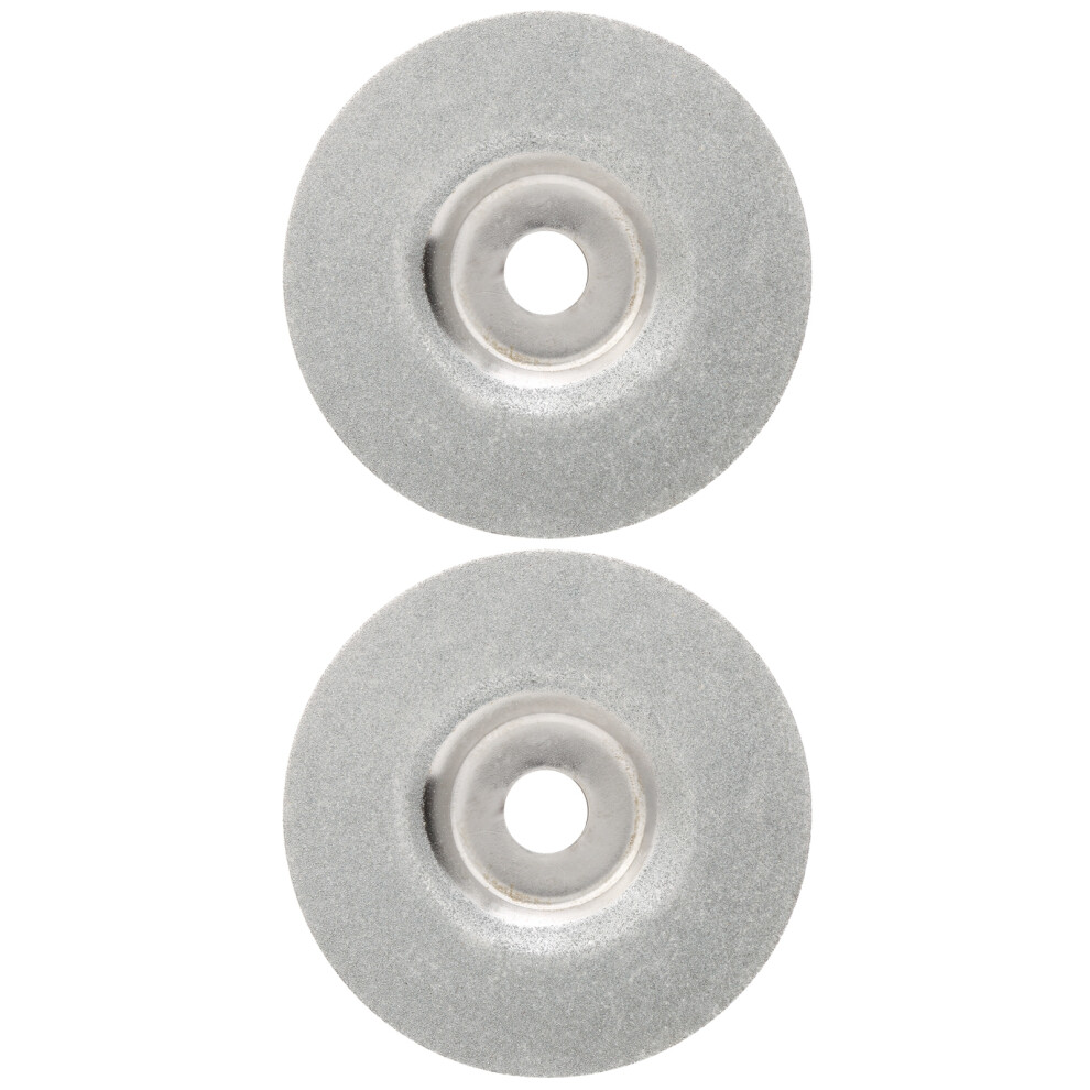 2pcs 4in Diamond Grinding Disc Glass Marble