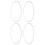 4pcs Wheel Rim Protector Curb Rash Prevention Self 5