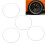 4pcs Wheel Rim Protector Curb Rash Prevention Self 12