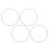 4pcs Wheel Rim Protector Curb Rash Prevention Self 3