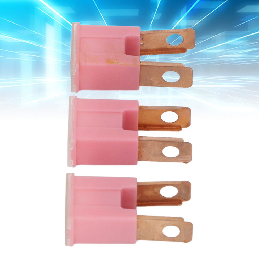 10Pcs Straight Male Terminal Abs Brass Housing 30A 32V Automotive Replacement 4041346373898
