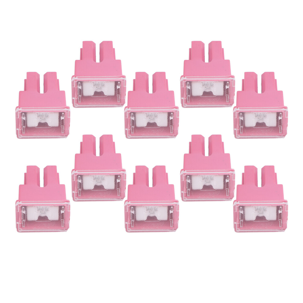 10Pcs 30A 32V Slow Blow Fuses For Cars Trucks Double Female Terminal Set 5051346373889