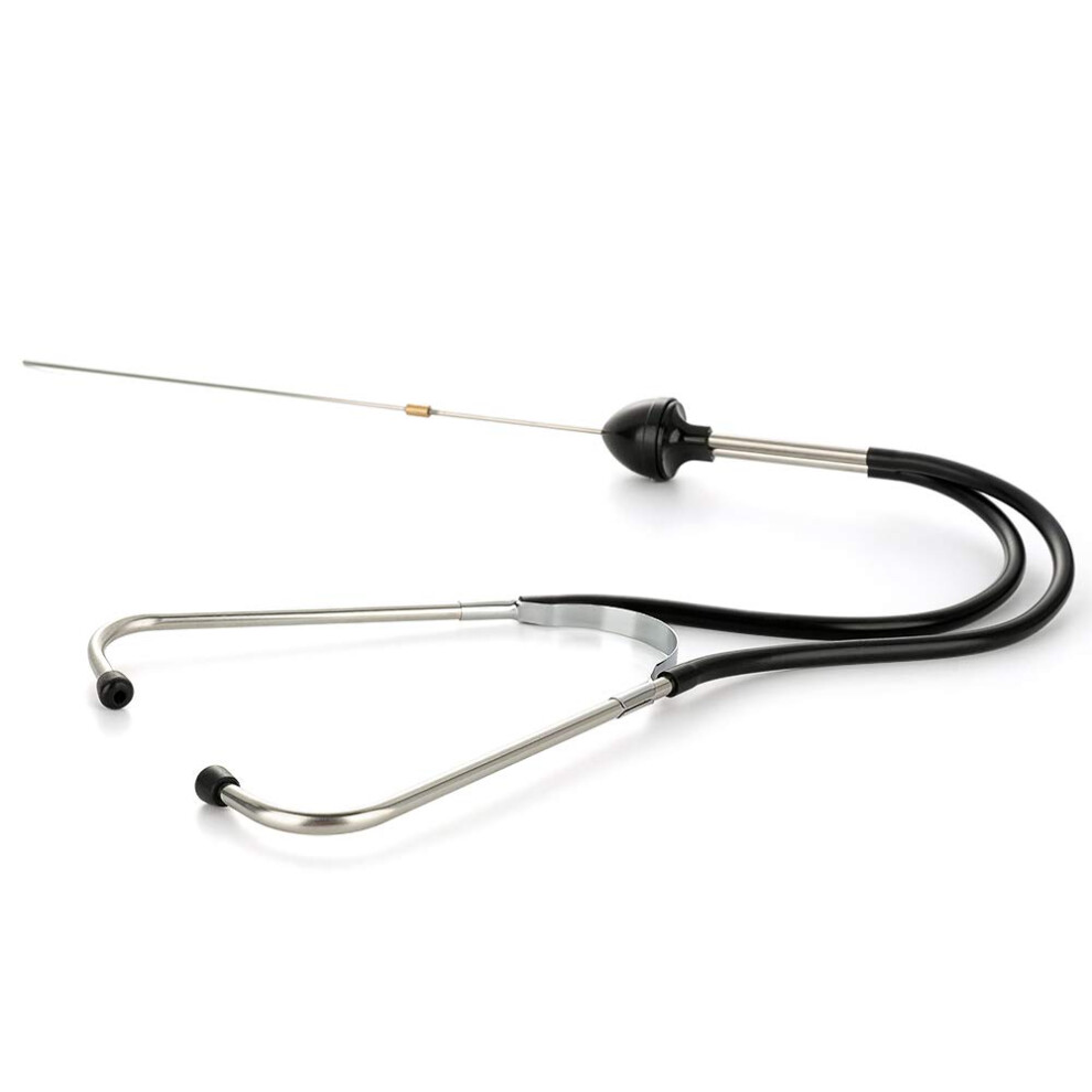 Auto Mechanics Cylinder Stethoscope For Engine Noise Diagnosis - Stainless Steel Diagnostic Tool For Vehicles And Machinery 6038364096760
