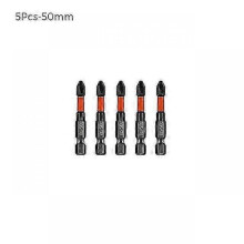 (5Pcs 02) 5/6pcs Ph2 Magnetic Cross Bit Set Phillips Impact Batch Head Anti Non-slip Waterproof Hardness Screwdriver