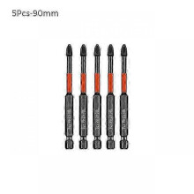 (5Pcs 05) 5/6pcs Ph2 Magnetic Cross Bit Set Phillips Impact Batch Head Anti Non-slip Waterproof Hardness Screwdriver