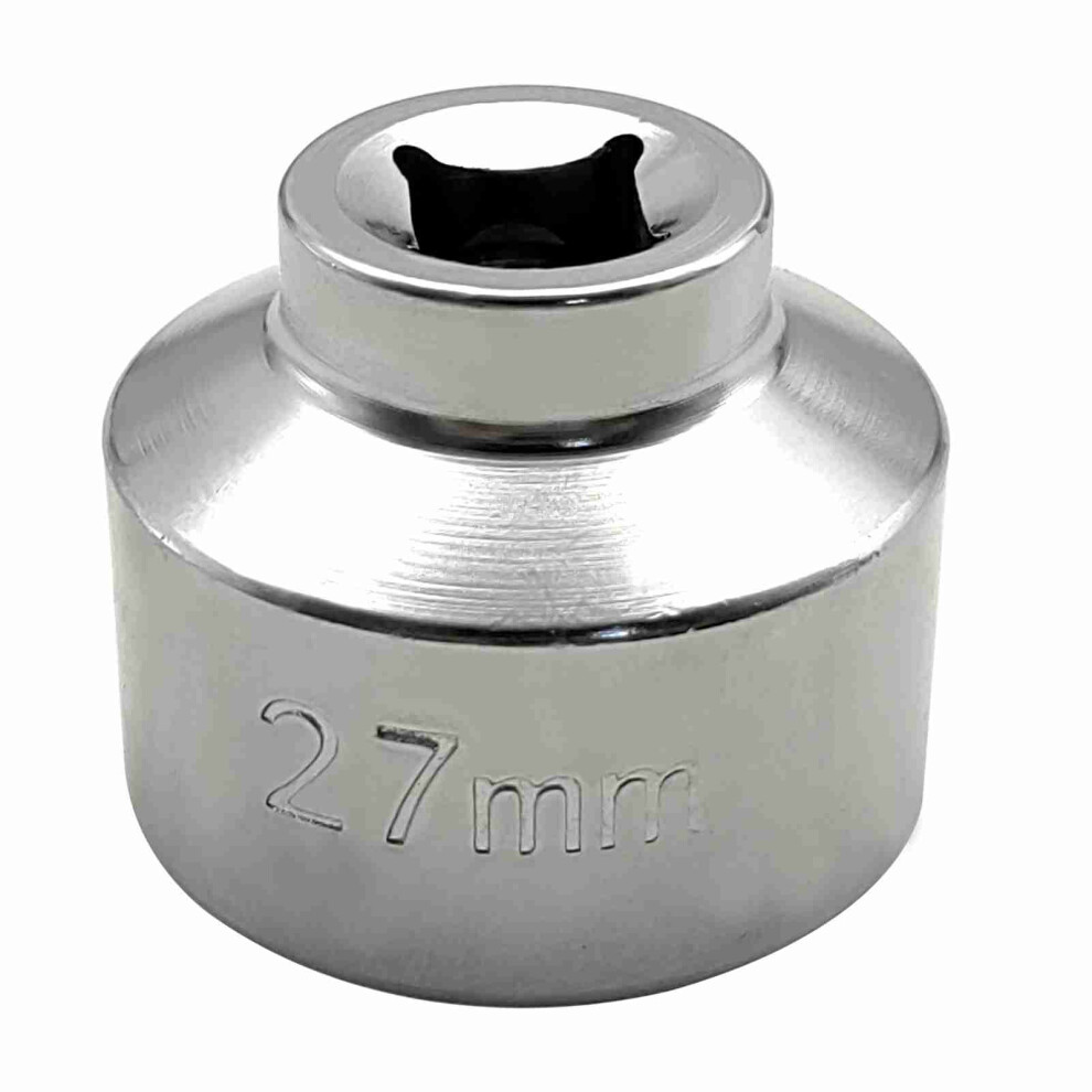 27Mm Low Profile Oil Filter Wrench, 6-Point Socket 8320539853994