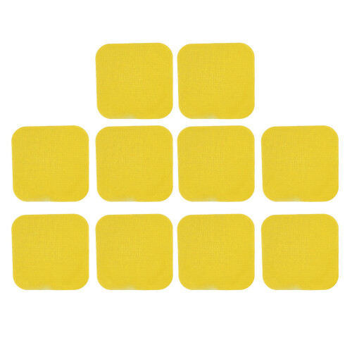 10PCS Soccer Spot Marker PP 23cm Square Flat