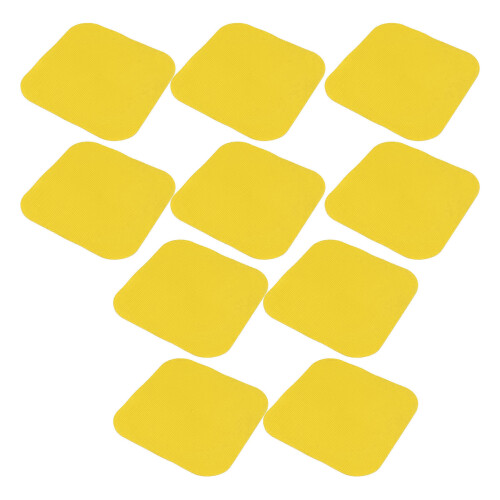 10PCS Soccer Spot Marker PP 23cm Square Flat 2