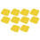 10PCS Soccer Spot Marker PP 23cm Square Flat 2